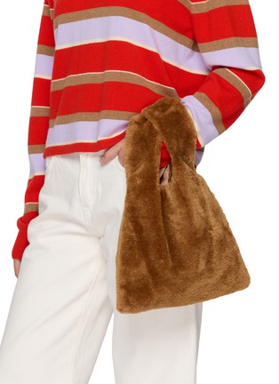 Figure View - Click To Enlarge - EQUIL - Shearling Fur Mini Tote Bag