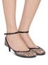 Figure View - Click To Enlarge - CHRISTOPHER ESBER - Minette 40 Bezeled Ballet Mary Jane Heels