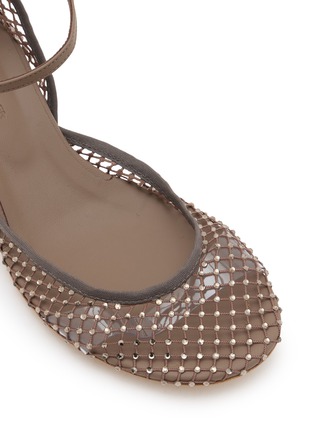 Detail View - Click To Enlarge - CHRISTOPHER ESBER - Minette 40 Bezeled Ballet Mary Jane Heels