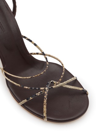 Detail View - Click To Enlarge - CHRISTOPHER ESBER - Blaze Serpent Heels