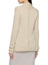 Back View - Click To Enlarge - RICK OWENS  - Naska Ribbed Wool Knit Cardigan