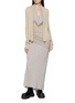 Figure View - Click To Enlarge - RICK OWENS  - Naska Ribbed Wool Knit Cardigan
