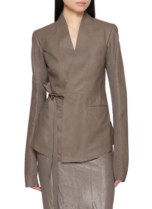 Main View - Click To Enlarge - RICK OWENS  - Hollywood Ultra Light Jacket