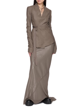 Figure View - Click To Enlarge - RICK OWENS  - Hollywood Ultra Light Jacket