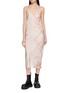 RICK OWENS  Scribble Print Slip Dress