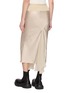 Back View - Click To Enlarge - RICK OWENS  - Bias Cut Midi Skirt