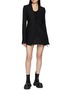 Figure View - Click To Enlarge - RICK OWENS  - Extreme Soft Wool Gabardine Blazer