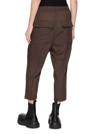 Back View - Click To Enlarge - RICK OWENS  - Drop Crotch Pants