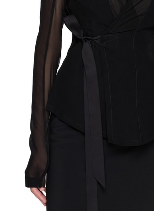  - RICK OWENS  - Hollywood Belted Jacket