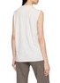 Back View - Click To Enlarge - RICK OWENS  - Sleeveless Panelled Mock Neck Top