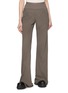RICK OWENS  Bias Ribbed Waistband Silk Pants