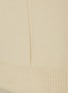  - RICK OWENS  - Cutout Neck Fitted Wool Knit Top