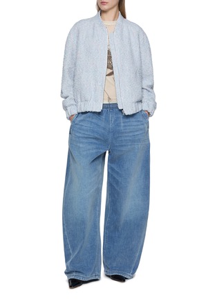 Figure View - Click To Enlarge - THE LAURENT - Tweed Bomber Jacket