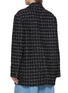 Back View - Click To Enlarge - THE LAURENT - Double Breasted Tweed Blazer