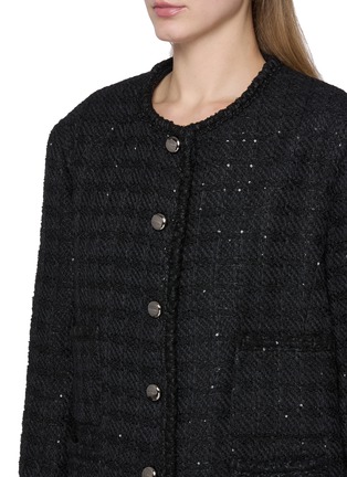  - THE LAURENT - Sequin Tweed Jacket