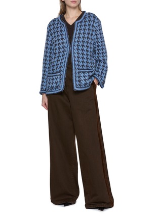 Figure View - Click To Enlarge - THE LAURENT - Houndstooth Jacket