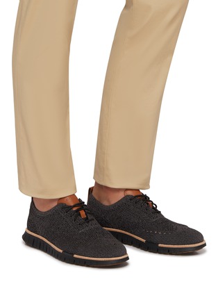 Figure View - Click To Enlarge - COLE HAAN - ZERØGRAND Remastered Stitchlite™ Wingtip Oxford Men's Sneakers