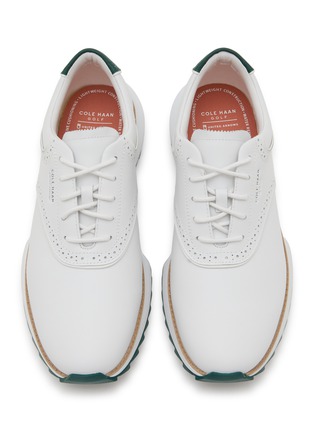 Detail View - Click To Enlarge - COLE HAAN - X UNITED ARROWS Saddle Ashland Golf Men's Sneakers