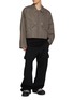 Figure View - Click To Enlarge - RICK OWENS  - Heizer Hexa Zip Pocket Cordura Canvas Jacket