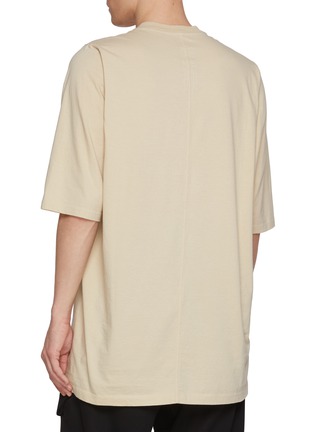 Back View - Click To Enlarge - RICK OWENS  - Oversized Short Sleeve T-Shirt
