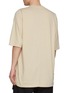 Back View - Click To Enlarge - RICK OWENS  - Oversized Short Sleeve T-Shirt