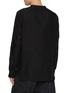 Back View - Click To Enlarge - RICK OWENS  - Larry Fogpocket Wool Shirt
