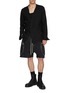 Figure View - Click To Enlarge - RICK OWENS  - Larry Fogpocket Wool Shirt