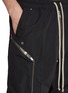  - RICK OWENS  - Heizer Bela Drawstring Waist Zipped Shorts