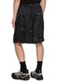 Back View - Click To Enlarge - RICK OWENS  - Astrology Print Elasticated Drawstring Waistband Shorts