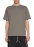 RICK OWENS  Brad Back Seam Cotton T-Shirt