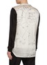 Back View - Click To Enlarge - RICK OWENS  - Cupro Astrology Printed Larry Shirt