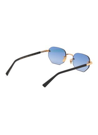 Figure View - Click To Enlarge - GAST - Rimless Gradient Lenses Stainless Steel Sunglasses