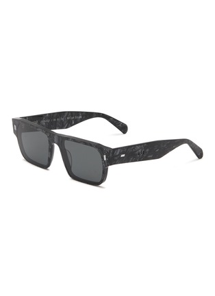 Main View - Click To Enlarge - GAST - (Not) Common Acetate Square Sunglasses