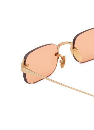 Detail View - Click To Enlarge - GAST - Rimless Stainless Steel Sunglasses