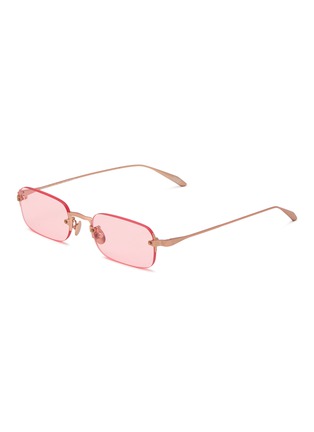Main View - Click To Enlarge - GAST - Rimless Stainless Steel Sunglasses