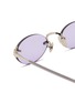 Detail View - Click To Enlarge - GAST - Rimless Stainless Steel Sunglasses