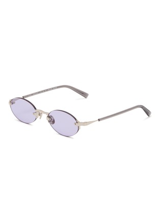 Main View - Click To Enlarge - GAST - Rimless Stainless Steel Sunglasses