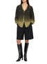 Figure View - Click To Enlarge - MAISON MARGIELA - Gradient Check Shirt