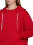  - MAISON MARGIELA - Drawstring Hood Cotton Sweatshirt