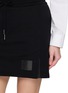  - THOM BROWNE - Drawstring Cotton Mini Skirt
