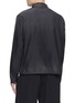 Back View - Click To Enlarge - MAISON MARGIELA - Carpenter Patch Pocket Unbrushed Moleskin Cotton Shirt Jacket
