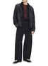 Figure View - Click To Enlarge - MAISON MARGIELA - Carpenter Patch Pocket Unbrushed Moleskin Cotton Shirt Jacket
