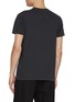 Back View - Click To Enlarge - MAISON MARGIELA - Checkered Print Cotton T-shirt