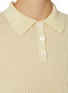 - GUEST IN RESIDENCE - Long Sleeve Shrunken Cashmere Knit Polo Top