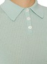  - GUEST IN RESIDENCE - Shrunken Waffle Cashmere Knit Polo Top