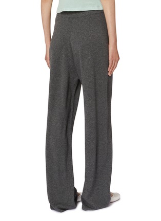 Back View - Click To Enlarge - GUEST IN RESIDENCE - Everywear Straight Leg Cashmere Knit Pants
