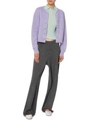 Figure View - Click To Enlarge - GUEST IN RESIDENCE - Everywear Straight Leg Cashmere Knit Pants