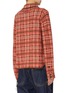 Back View - Click To Enlarge - GUEST IN RESIDENCE - Dylan Plaid Cashmere Shirt
