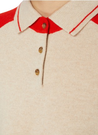  - GUEST IN RESIDENCE - Long Sleeve Alpine Cashmere Polo Top