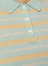  - GUEST IN RESIDENCE - Collegiate Cropped Striped Polo Shirt